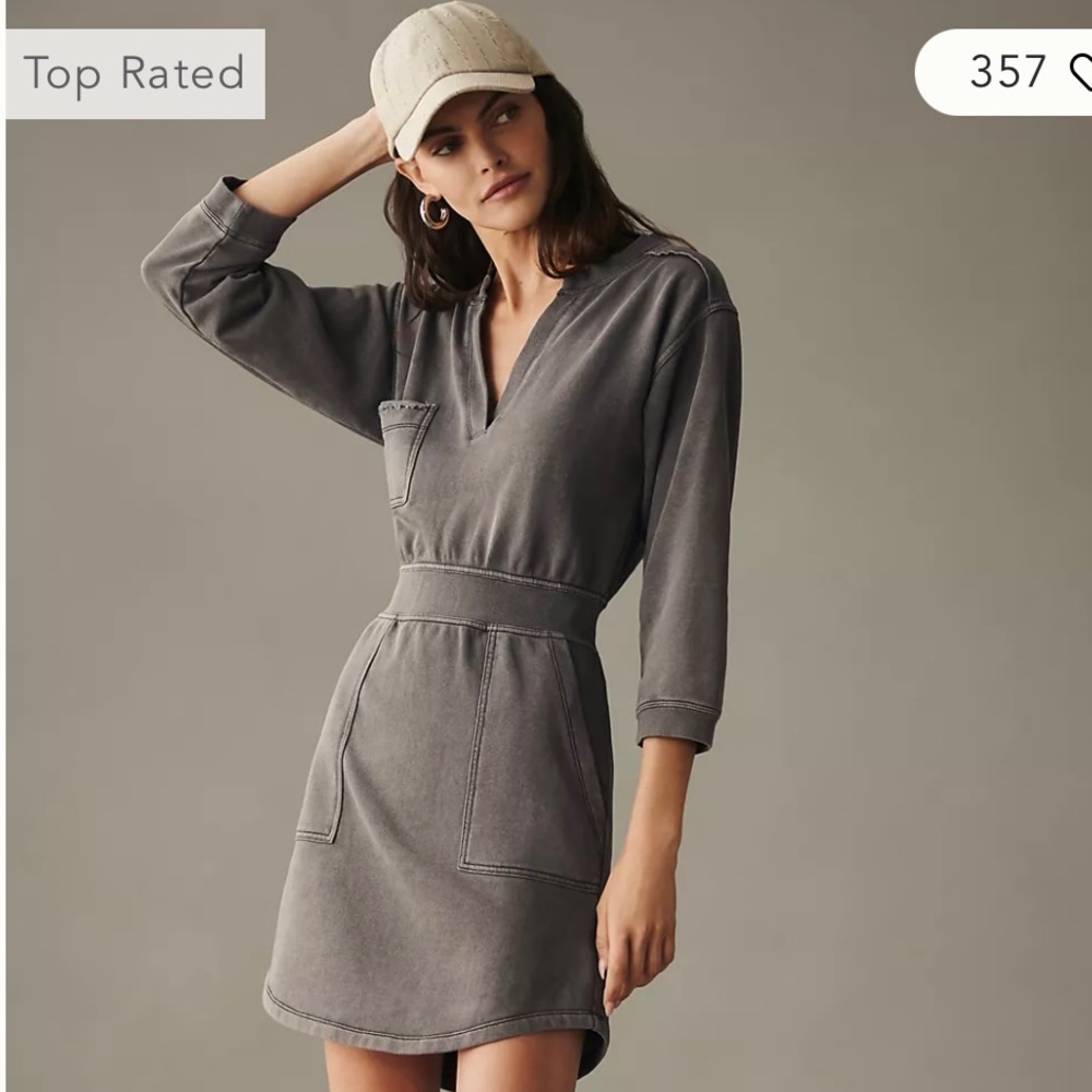 New in package Anthropologie Daily Practice Mini Dress XS P Petite